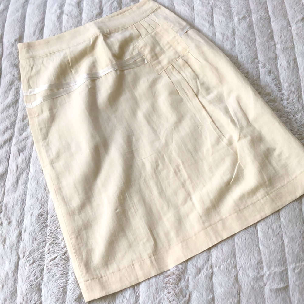 Cotton Linen Skirt‎